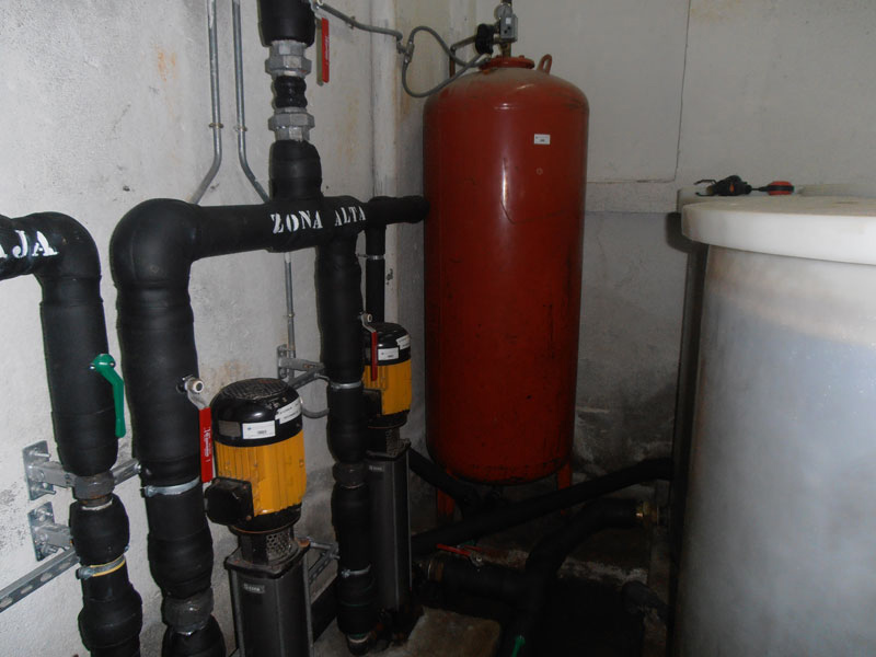 Desinfección de aljibes de agua potable y grupos de presión - I+D Control de Plagas Madrid