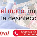 Importancia de la desinfección para evitar el contagio por la viruela del mono